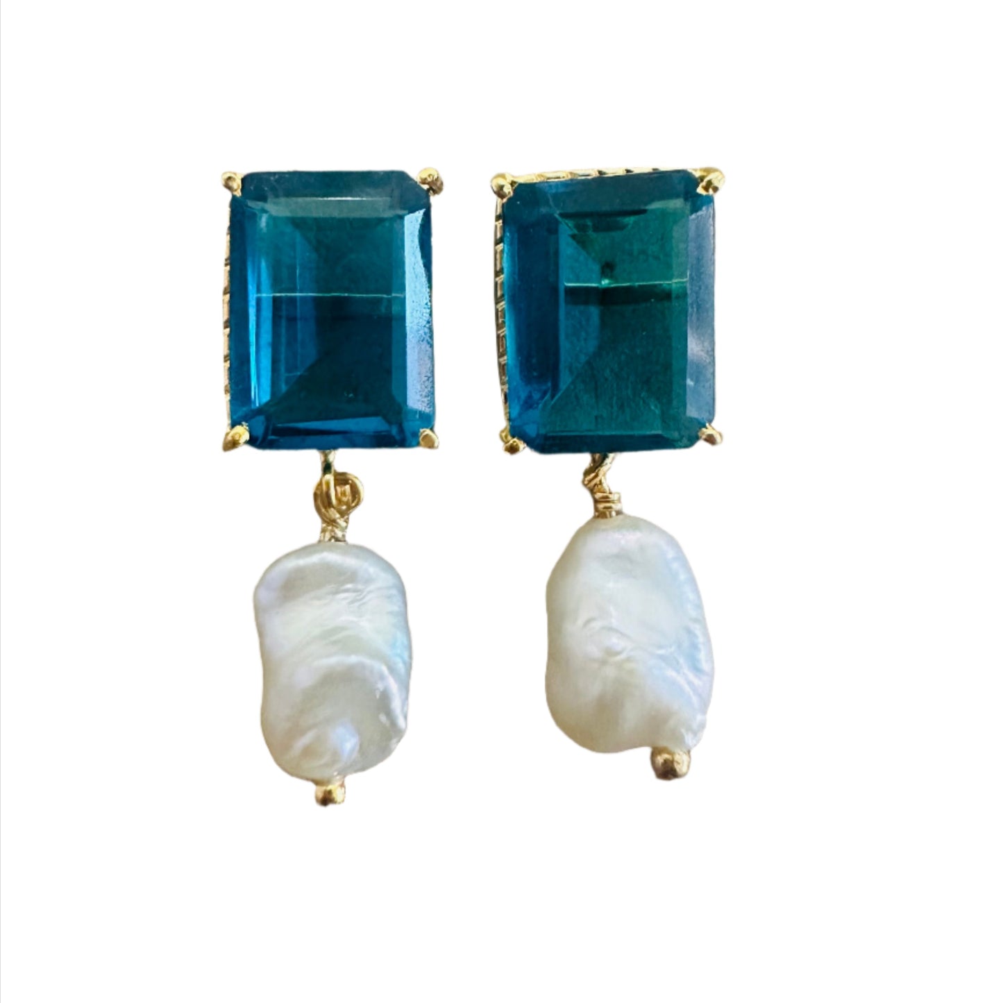 FRANCHESCA EARRINGS-BLUE